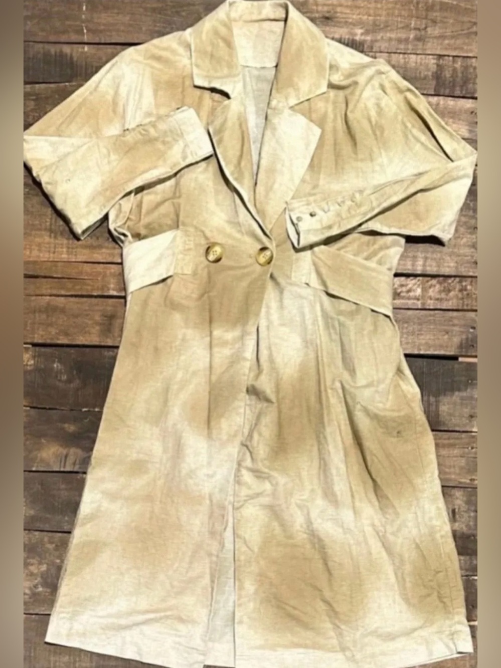 NWOT Jaded Gypsy Prairie Winds Duster/Trench S/M